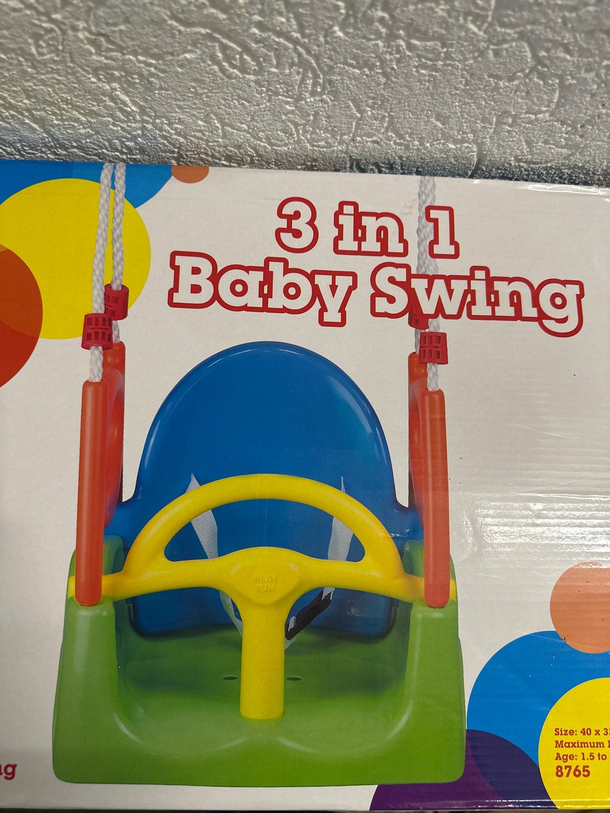 3-in-1 Baby Schommel - Veilig en Veelzijdig Speelplezier