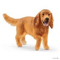 Schleich 13896 cockerspaniel, dierfiguur, Verzenden, Zo goed als nieuw, Hond of Kat, Beeldje of Figuurtje