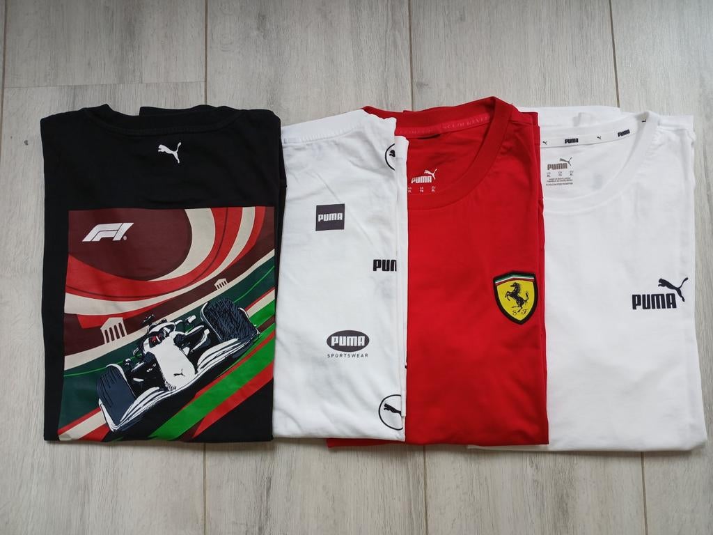 Puma t-shirts, Puma, Zwart, Maat 56/58 (XL), Ophalen of Verzenden