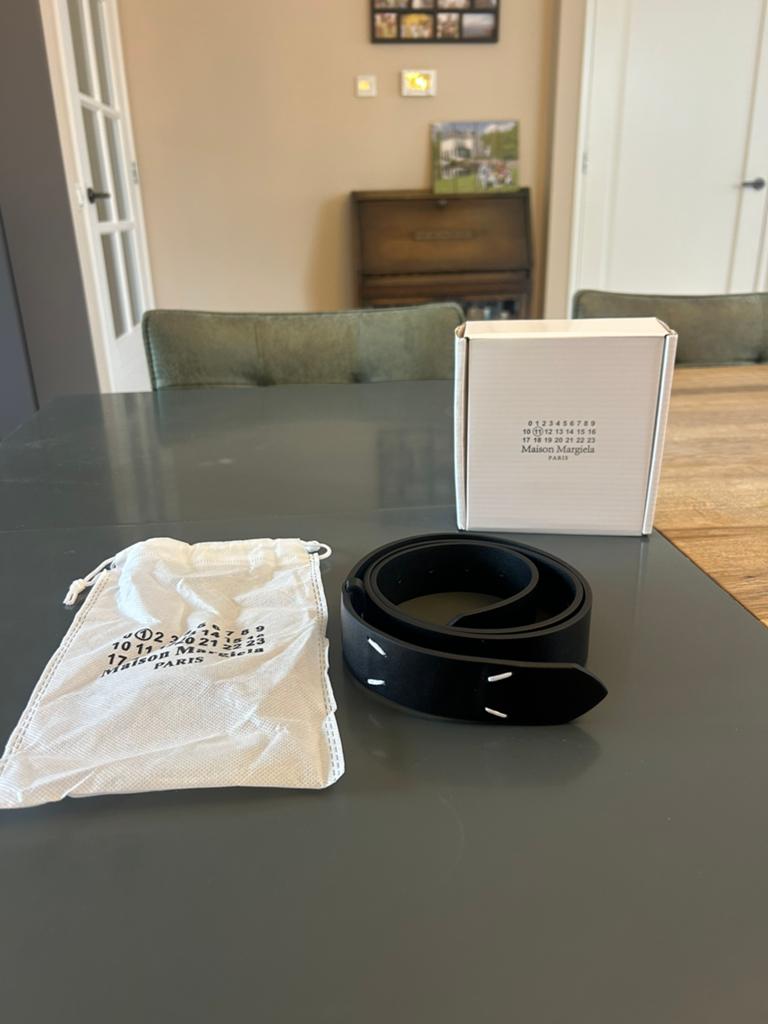 Maison Margiela riem, Ophalen of Verzenden, Nieuw, Zwart, 115 cm of meer