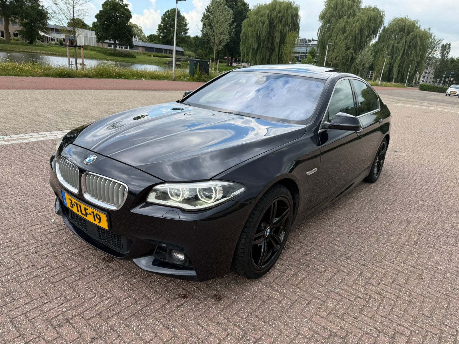 BMW F10 535i ActiveHybrid 5 LCI (Bomvol Opties) REVISIEMOTOR, Auto's, BMW, Particulier, 5-Serie, ABS, Achteruitrijcamera, Adaptieve lichten