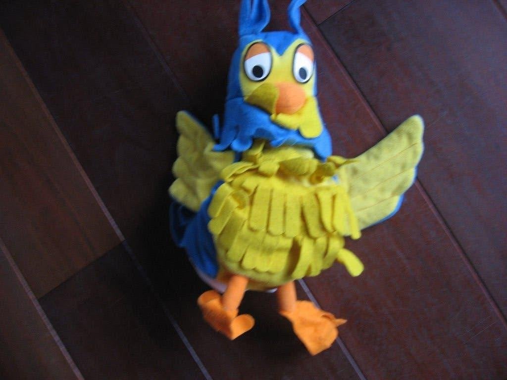 2 handpoppen van de Fabeltjes krant, meneer de Uil en Bever, Verzenden, Nieuw, Tv, Actiefiguur of Pop