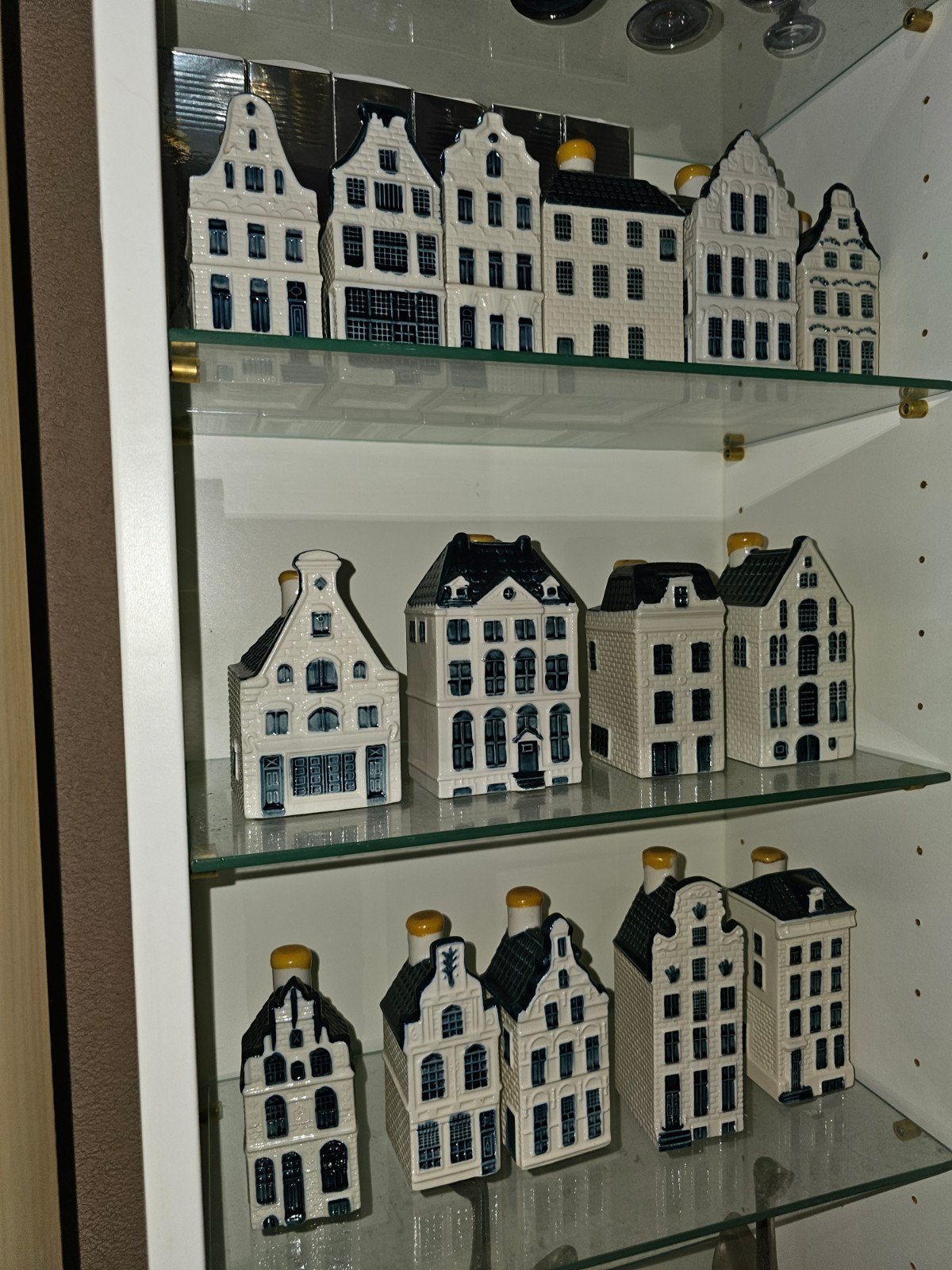 KLM huisjes 15 stuks, Verzamelen, Ophalen, Zo goed als nieuw, 41 t/m 60