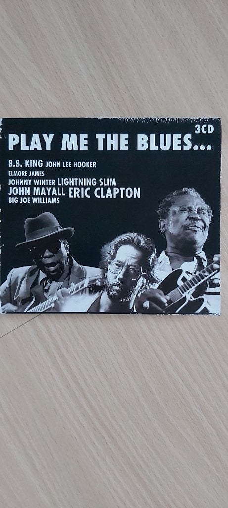 Play me the Blues 3 CD Box Mayall, Clapton J.Winter BB King, Boxset, Pop, Ophalen of Verzenden, Zo goed als nieuw