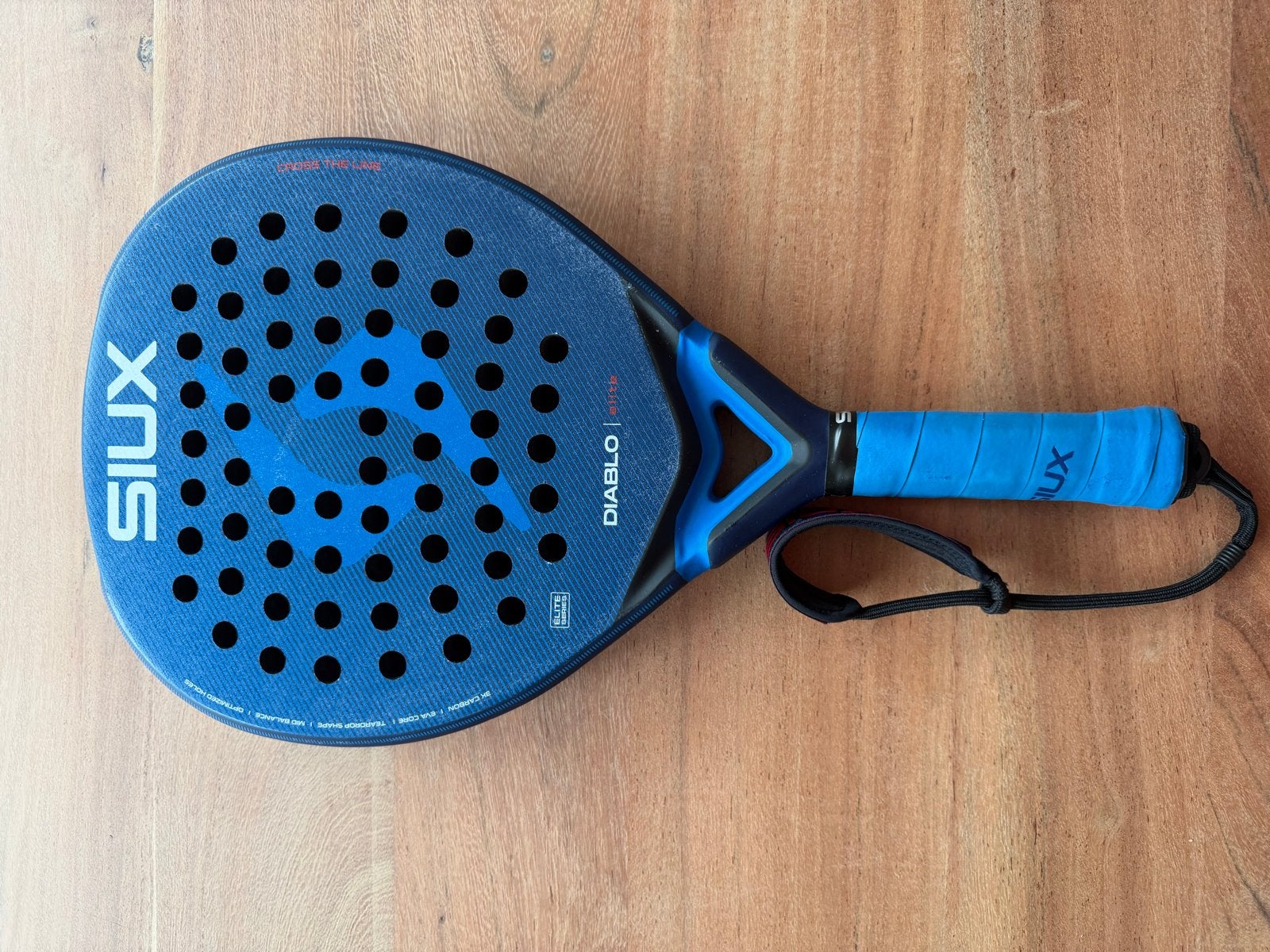 Siux Diablo Revolution II Padelracket - Zo goed als nieuw, Sport en Fitness, Ophalen of Verzenden, Zo goed als nieuw, Padelracket