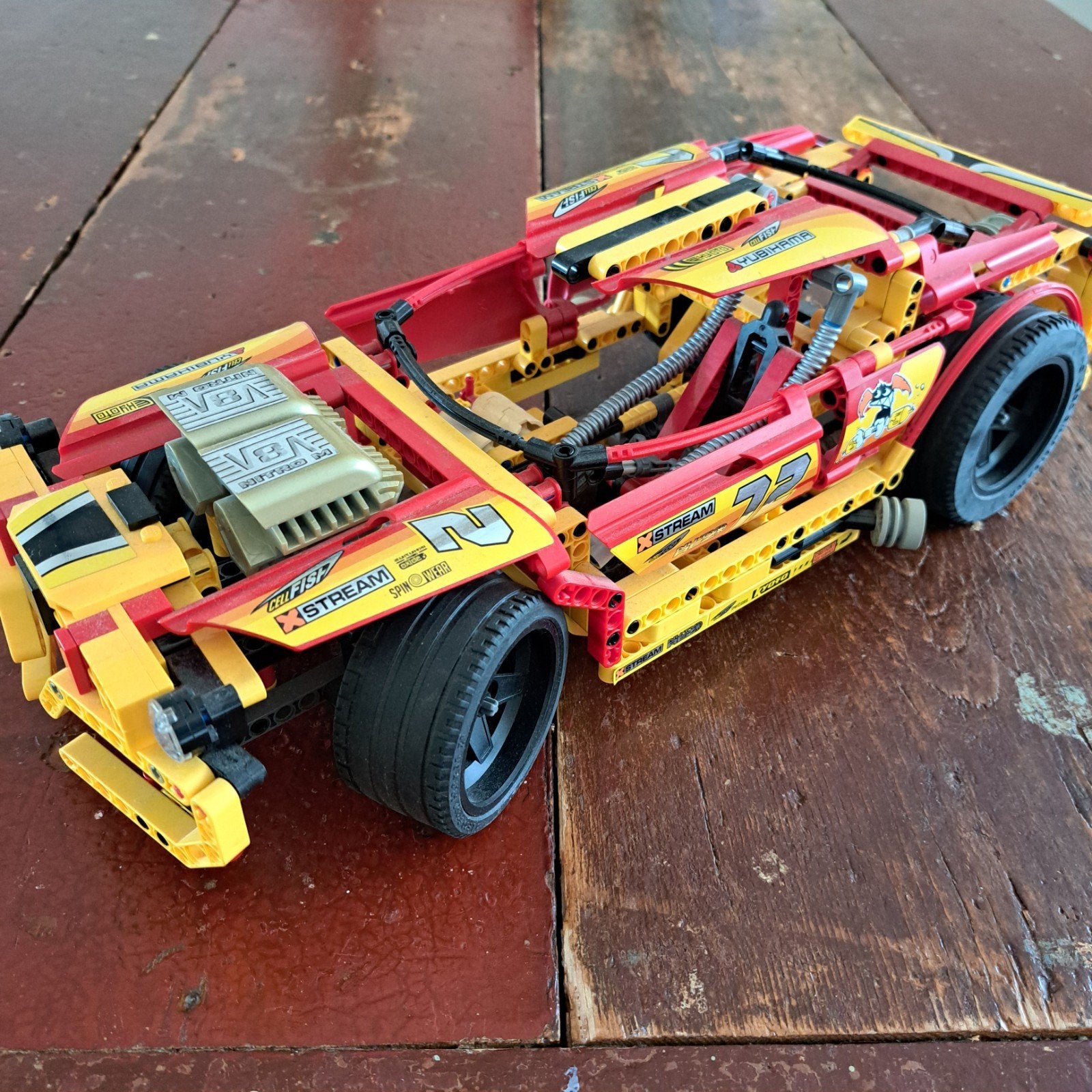 Lego Racers - 8146 - Nitro Muscle, Lego, Ophalen of Verzenden, Zo goed als nieuw, Technic
