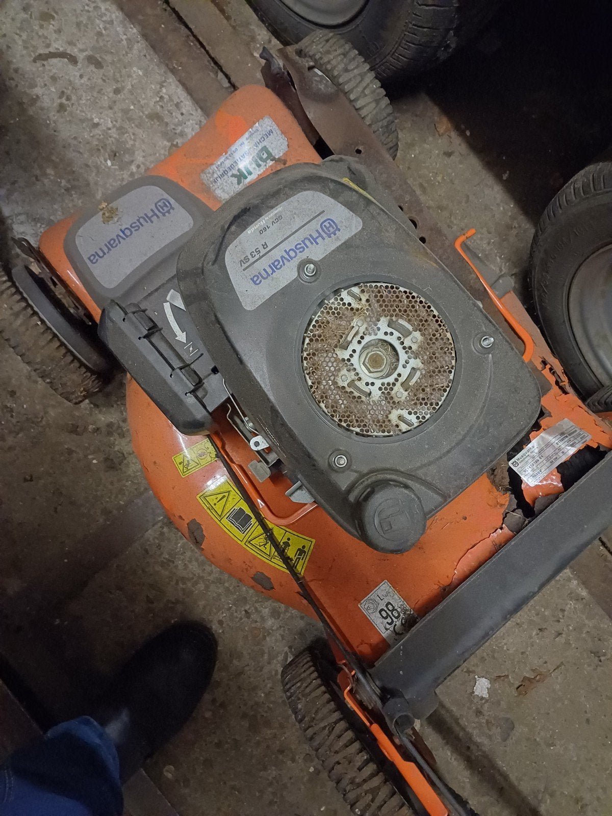 honda gcv 160 motor, Tuin en Terras, Ophalen, Gebruikt