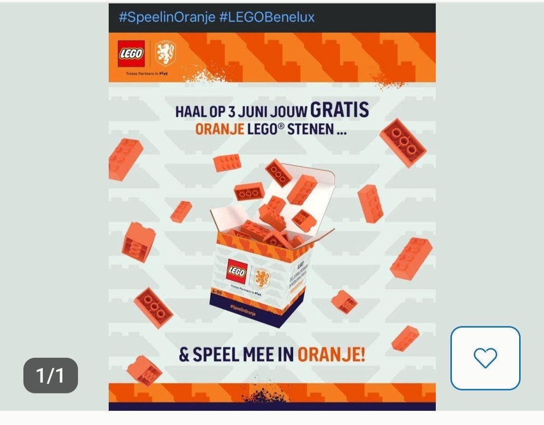 Gezocht: WK lego, Ophalen of Verzenden