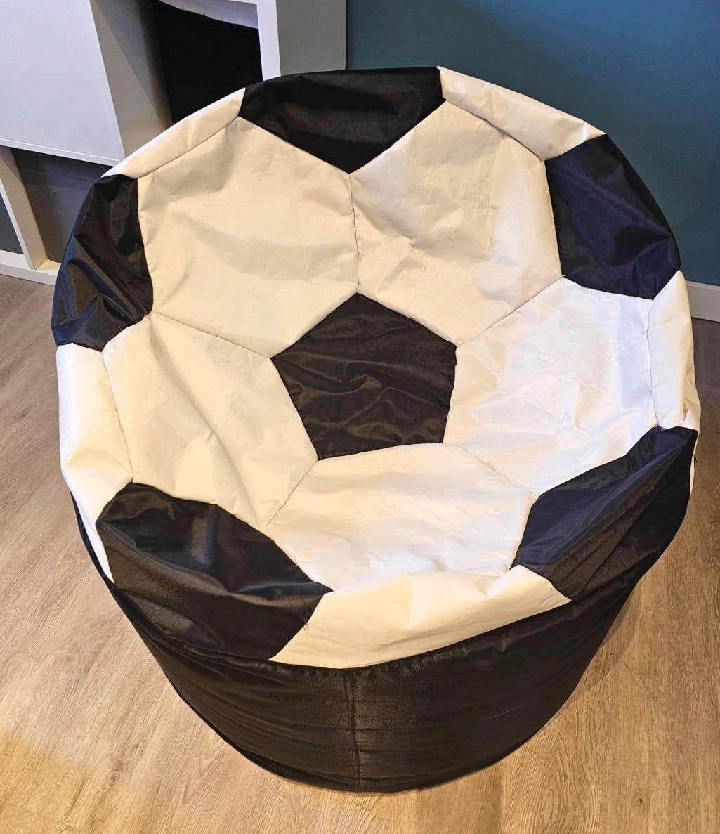 voetbal zitzak, Ophalen
