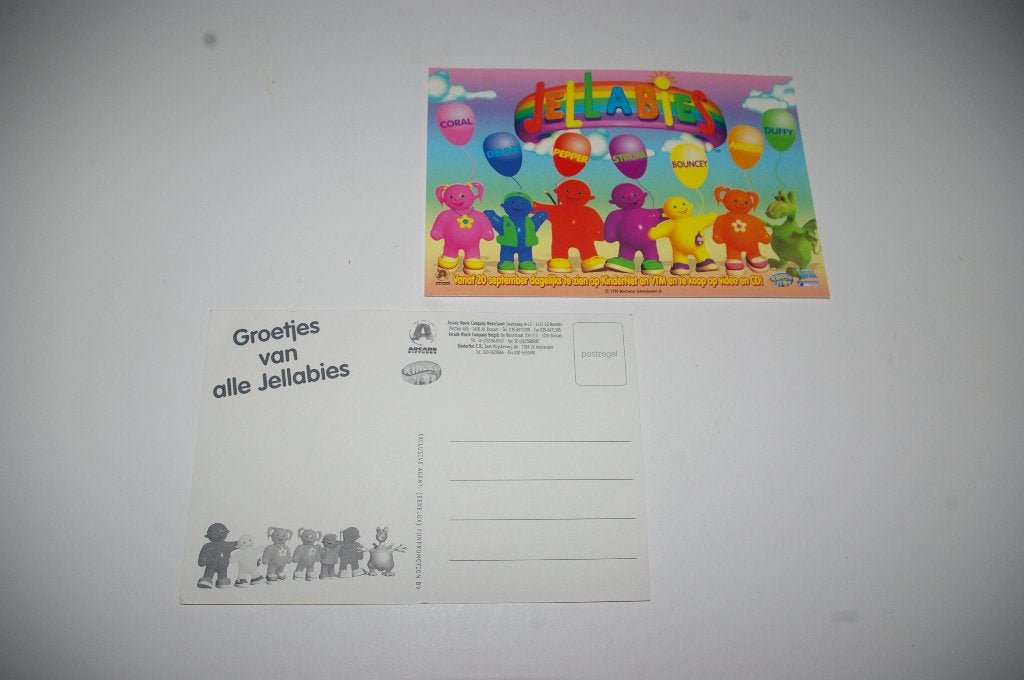 Jellabies kaarten en sticker.   Nieuw, Ophalen of Verzenden, Nieuw