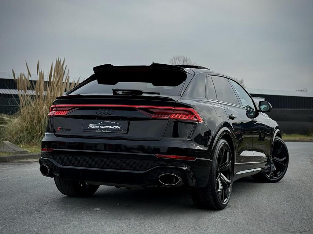 Audi RSQ8 4.0 TFSI Q8 quattro RS Dynamic +|Akrapovic|Keramis, Auto's, Gebruikt, 600 pk, Bedrijf, Vierwielaandrijving