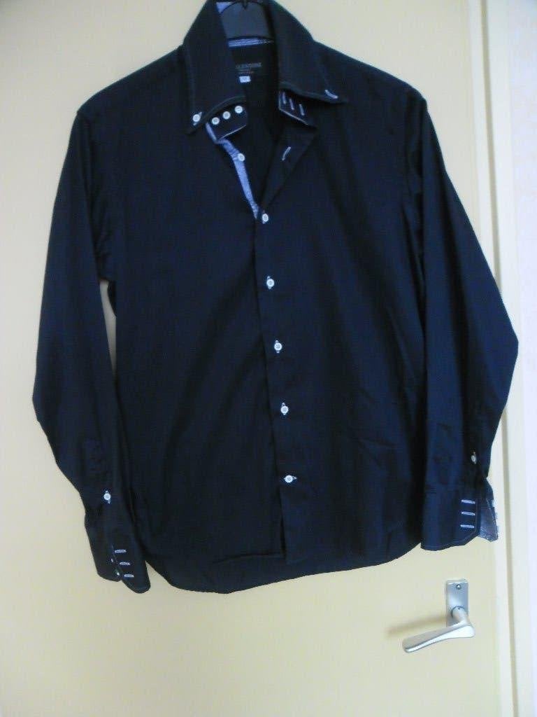 Nieuw heren overhemd. Maat M, S.valentoni, Blauw, Nieuw, Halswijdte 39/40 (M)