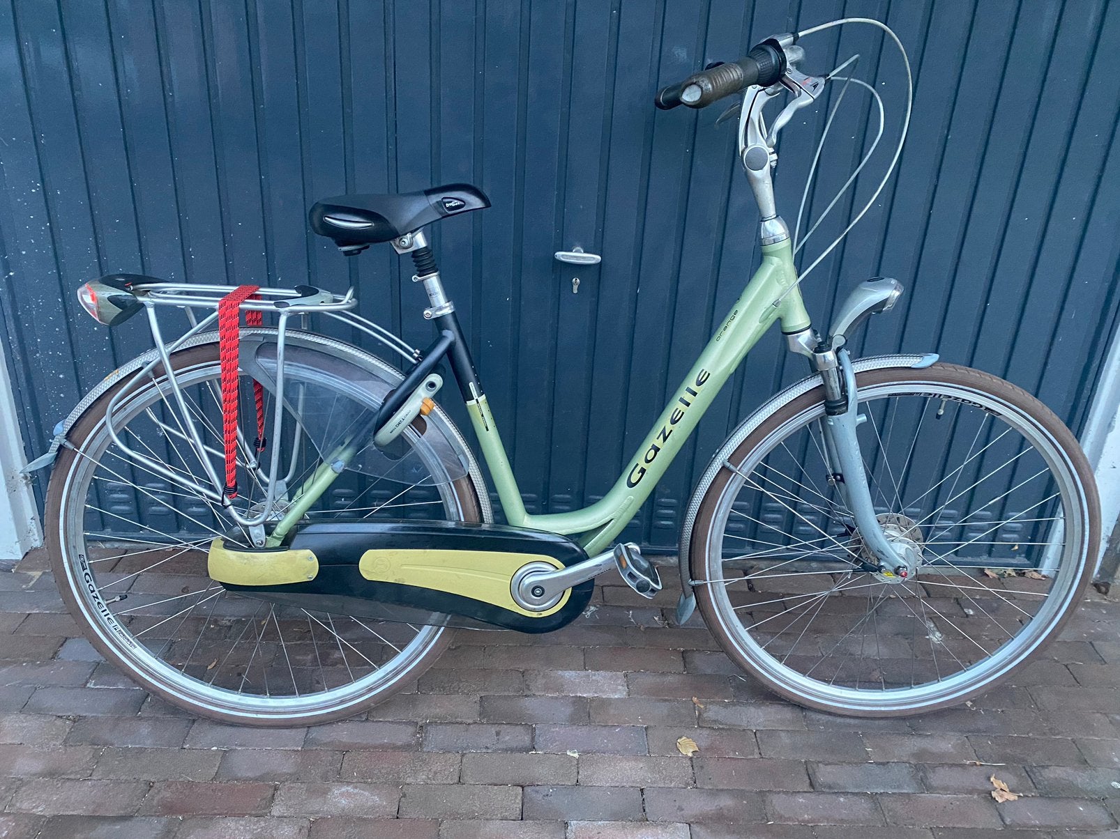 Prachtige damesfiets Gazelle Orange in uitstekende staat, Ophalen, Gebruikt, Versnellingen, 56 cm of meer