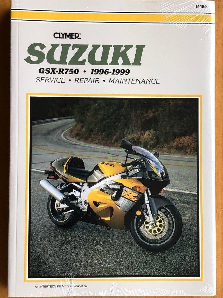 SUZUKI GSX R750 (1996-1999) Clymer manual werkplaatshandboek, Motoren, Handleidingen en Instructieboekjes, Ophalen of Verzenden