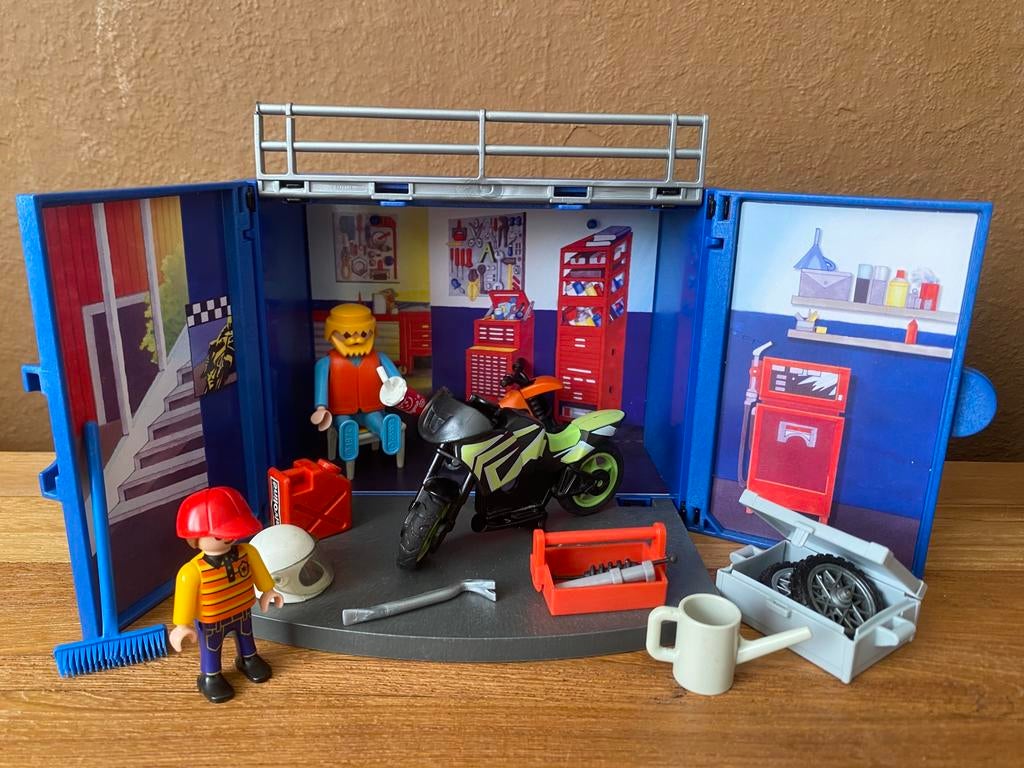 Garage Playmobile, Kinderen en Baby's, Speelgoed | Playmobil, Ophalen of Verzenden, Gebruikt