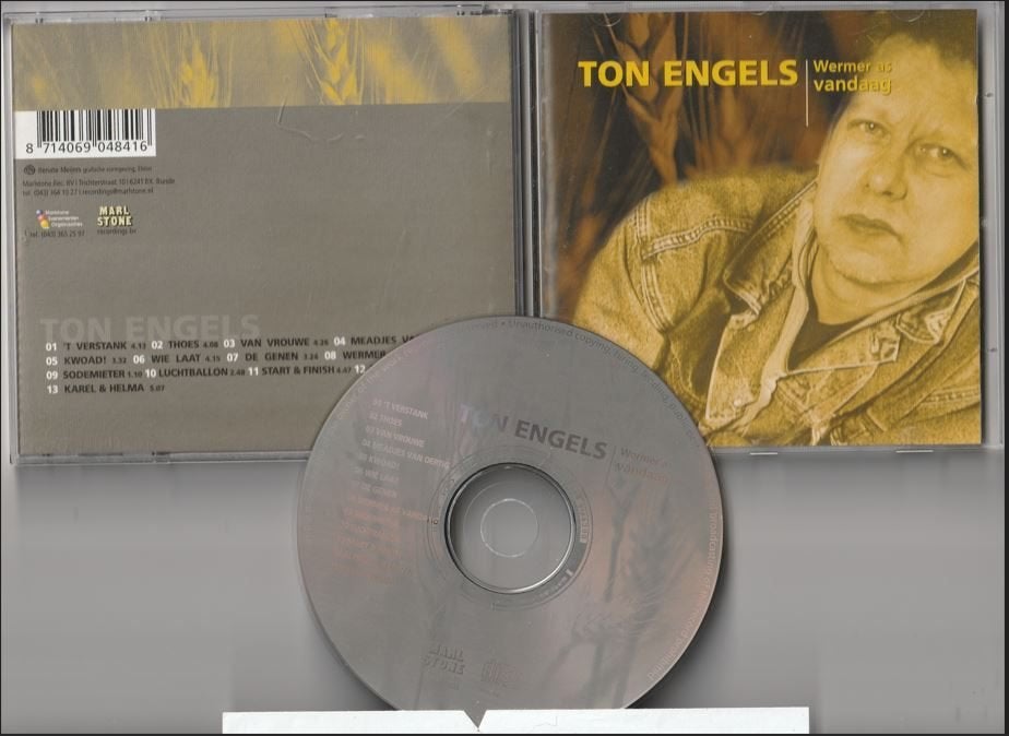 Ton Engels - Wermer As Vandaag, Ophalen of Verzenden, Zo goed als nieuw, Streekmuziek