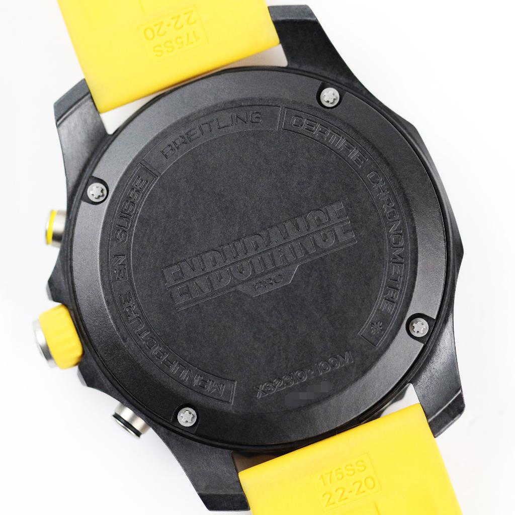 Breitling Endurance Pro Yellow 44 (Zeer goed/ 2025), Overige materialen, Breitling, Polshorloge, Kunststof