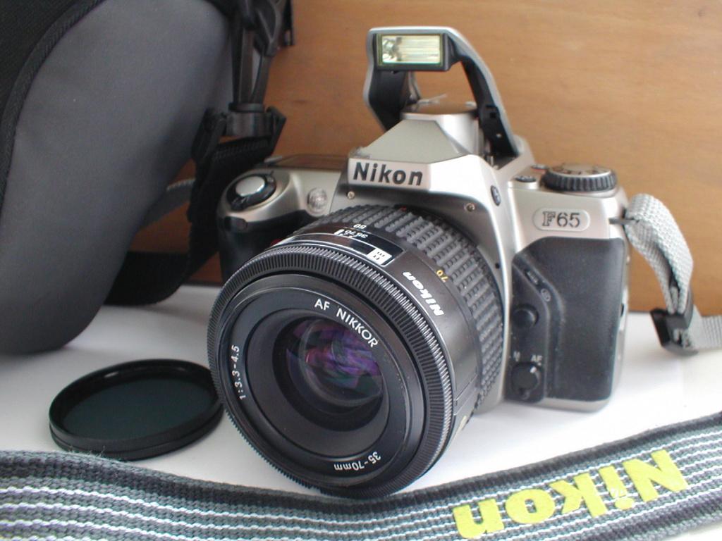 Nikon F65 reflexcamera met Nikon 35-70mm lens, Ophalen of Verzenden, Gebruikt, Spiegelreflex, Nikon
