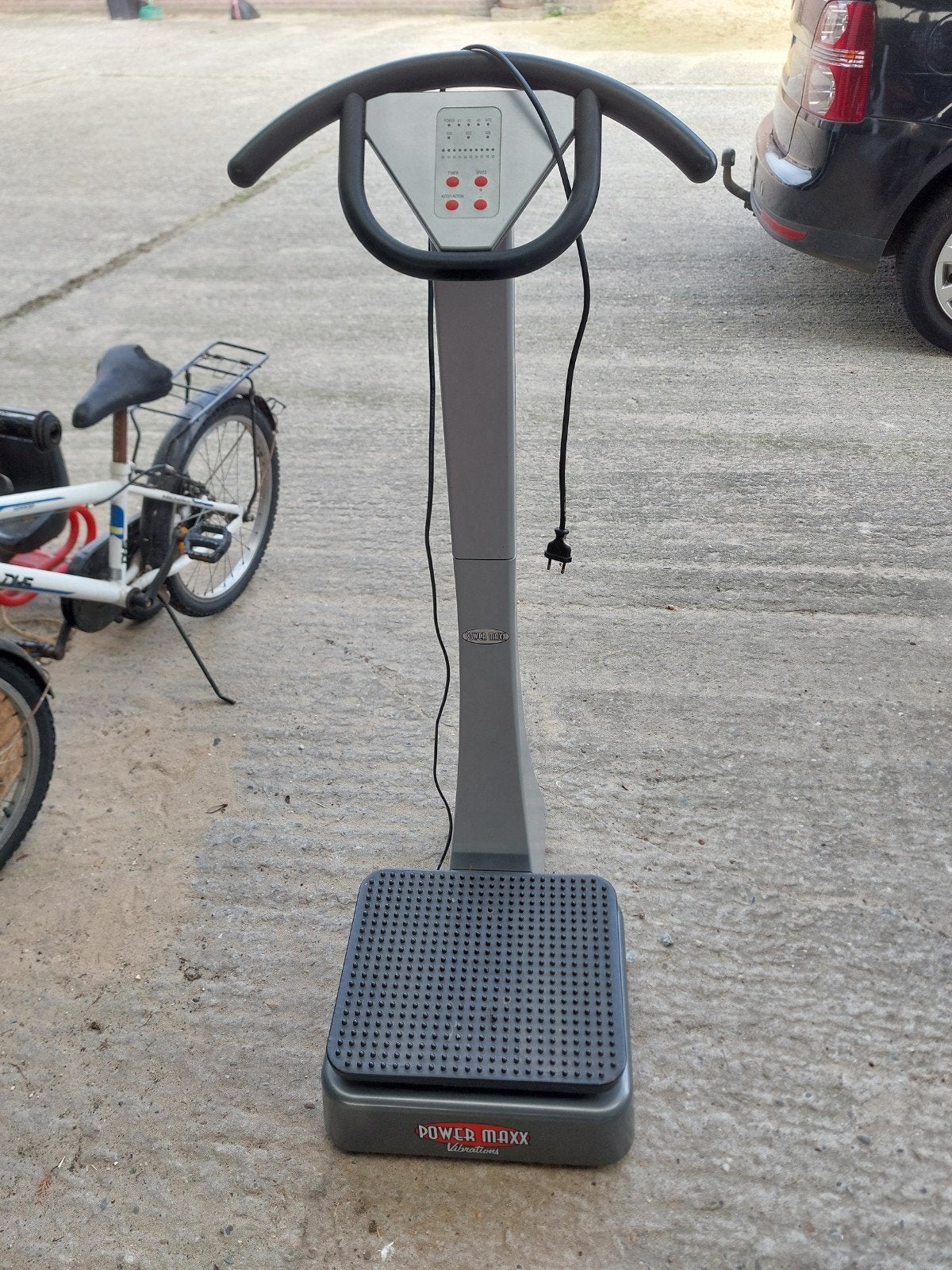 Power Maxx Vibratieplaat - Fitnessapparaat, Sport en Fitness, Ophalen of Verzenden, Gebruikt, Benen, Overige typen