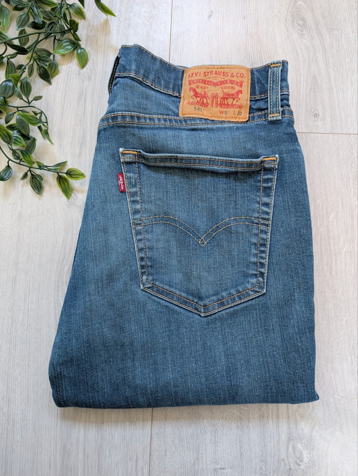Levi’s 541 Athletic Taper Jeans - Heren - W32 L32, Levi's, Blauw, W32 (confectie 46) of kleiner, Ophalen of Verzenden