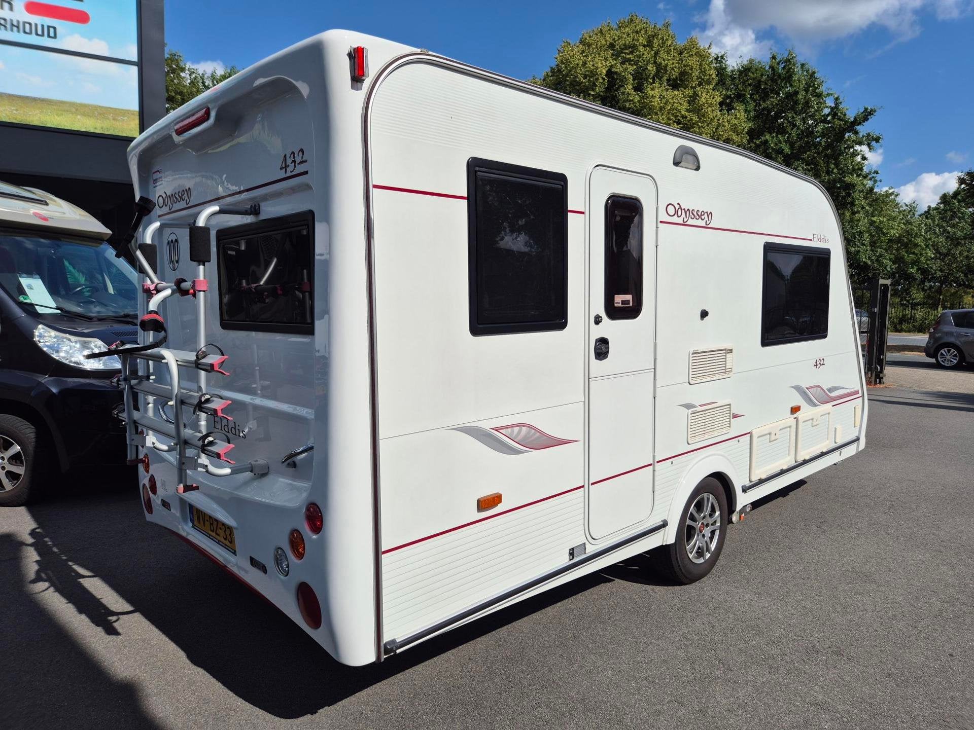 Elddis 432 Enkele bedden of XXL bed Vol aut. mover Nieuw sta, Elddis, Bedrijf, Treinzit, 4 tot 5 meter