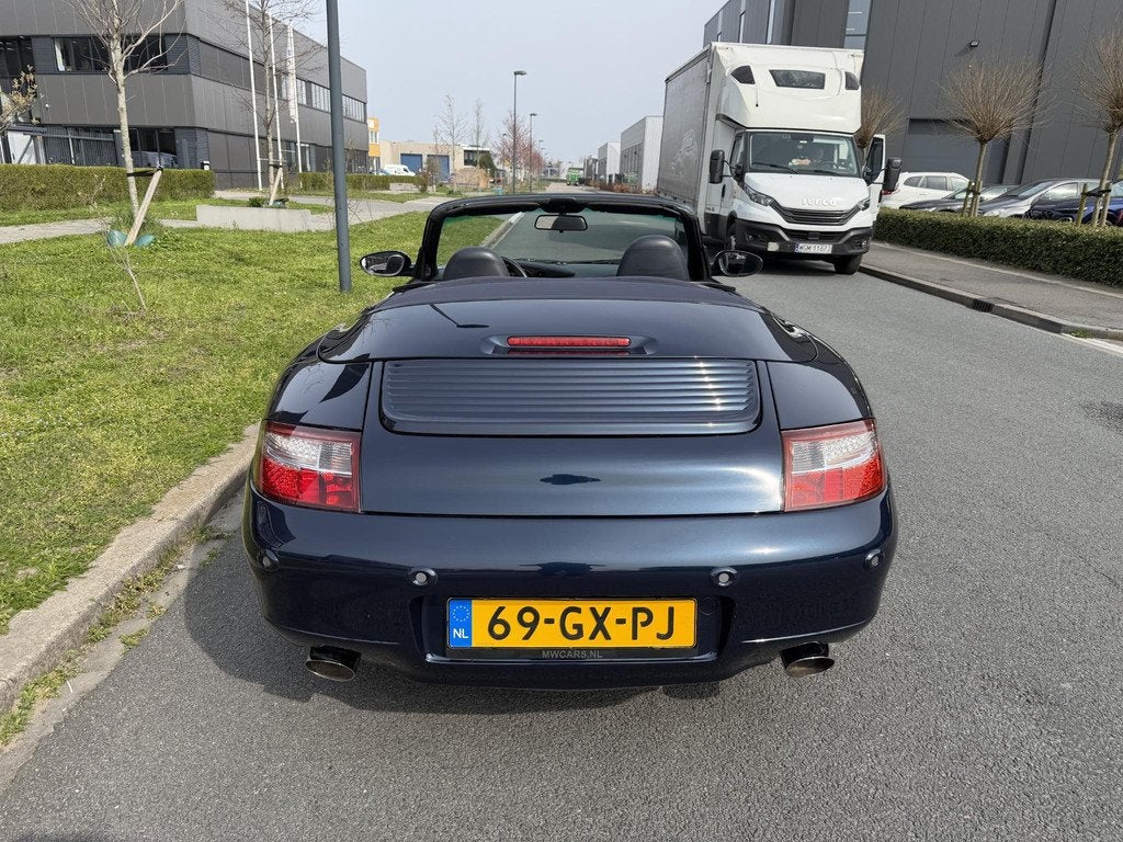 Porsche 911 Cabrio 3.4 Carrera Leder, ECC, Memory seat, Auto's, Porsche, Automaat, Gebruikt, Cabriolet, 1415 kg