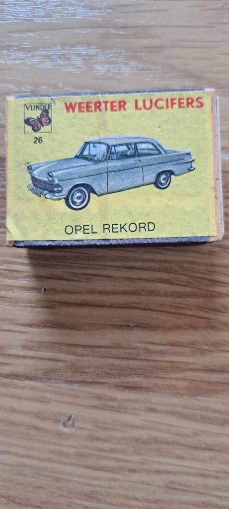 Opel Rekord, Verzamelen, Ophalen of Verzenden, Gebruikt, Sigarenbandjes