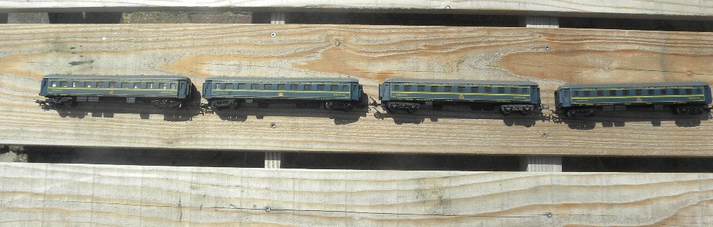 jouef CIWL Wagons-Lits slaapwagon set 4 stuks modeltrein, Hobby en Vrije tijd, Modeltreinen | H0, Gebruikt, Gelijkstroom, Jouef