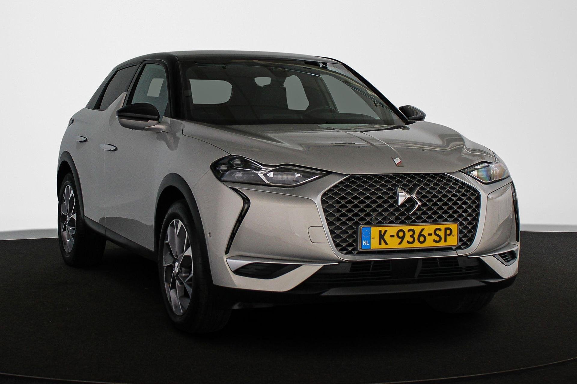 DS 3 Crossback E-Tense Executive 50 kWh SOH 96% Leder Stoelv, Auto's, 136 pk, 1498 kg, 320 km, SUV of Terreinwagen