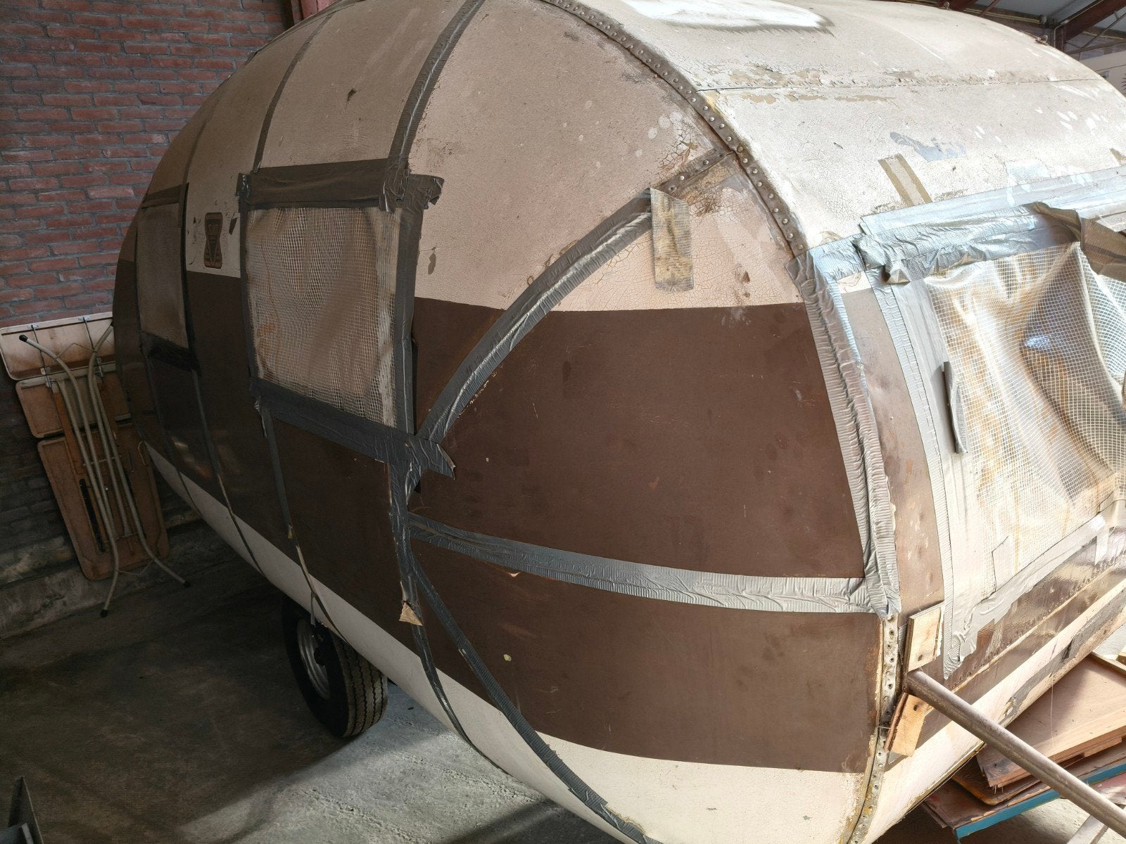 Klassieke oldtimer caravan SMV8, Caravans en Kamperen, Ophalen of Verzenden