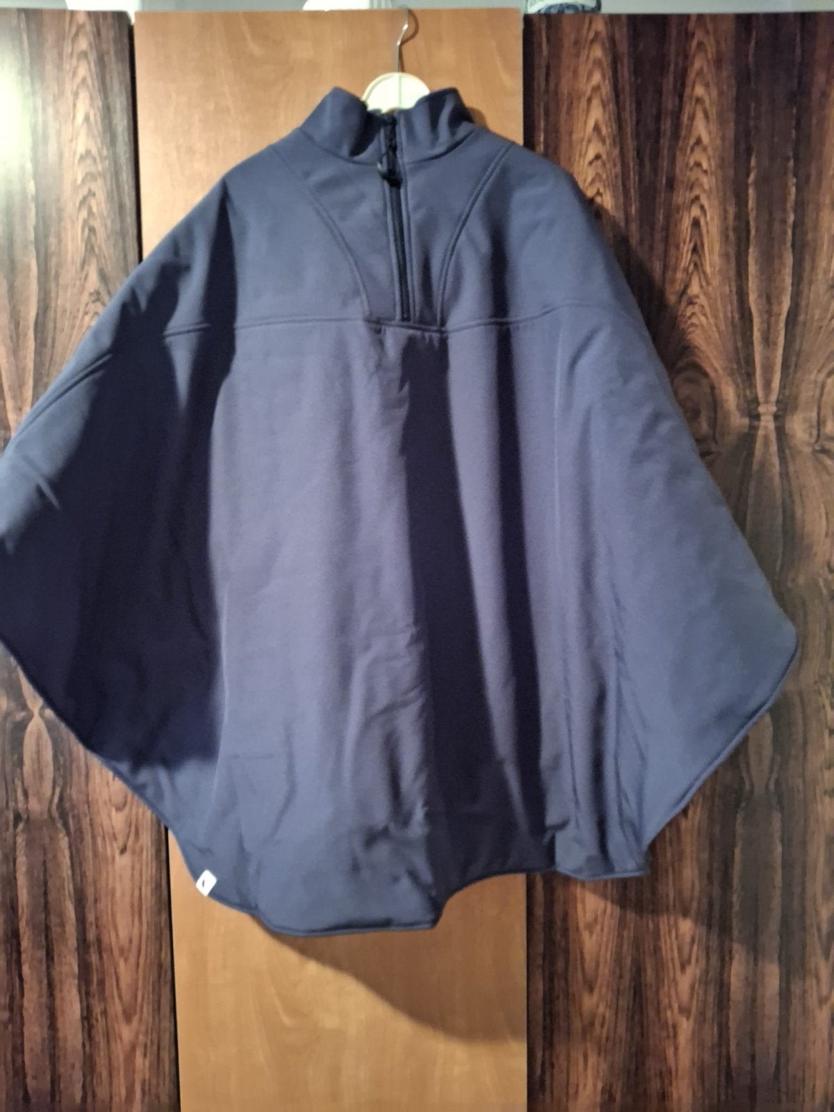DAPR Fashion Warme Rolstoelcape - blauw, Ophalen of Verzenden, Zo goed als nieuw, Maat 46/48 (XL) of groter, Blauw