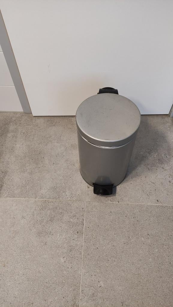 Brabantia pedaalemmer 39,5 cm hoog, Huis en Inrichting, Woonaccessoires | Prullenbakken, Gebruikt, Met pedaal, Ophalen of Verzenden