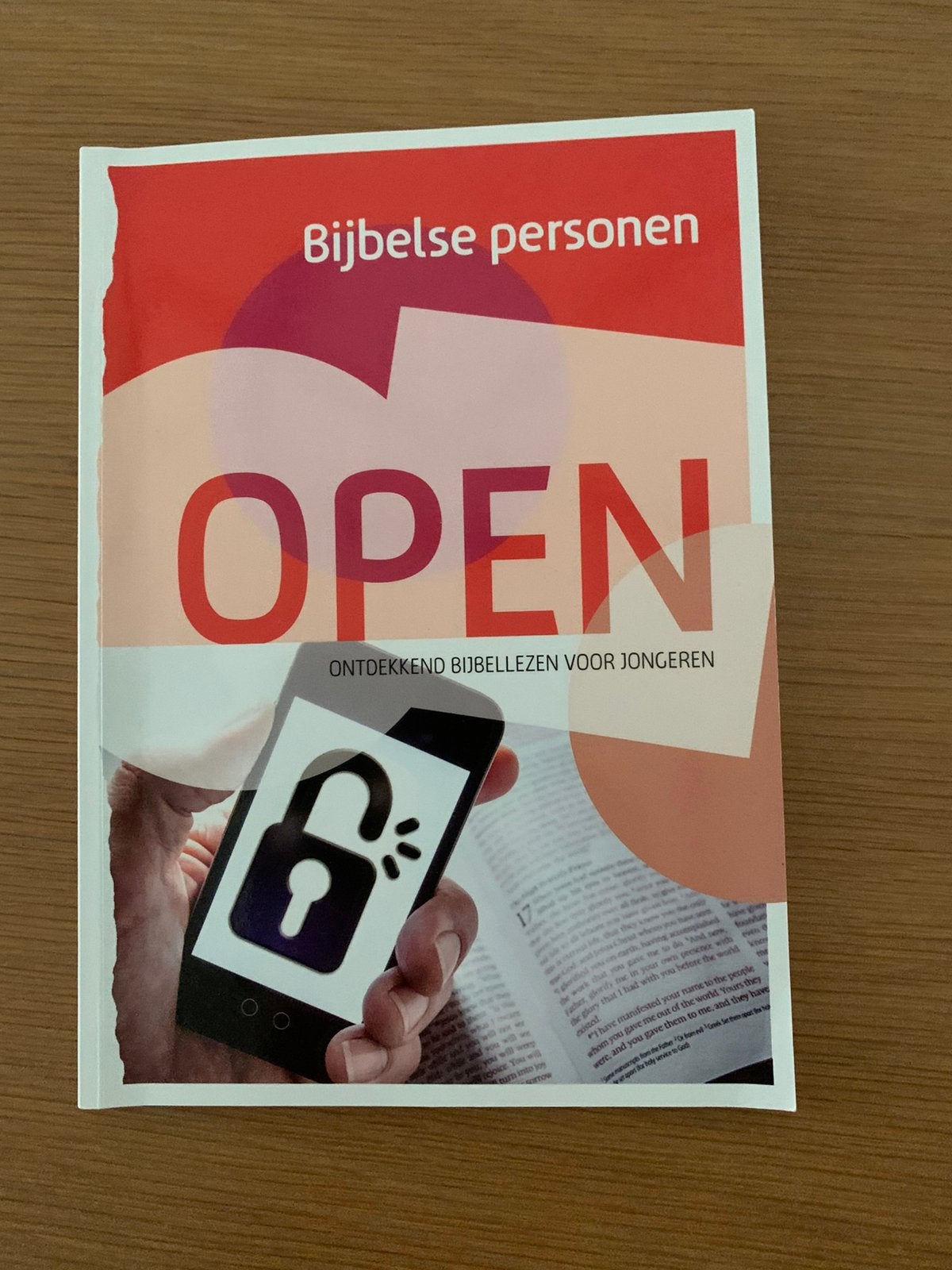 Open. Bijbelse personen, Ophalen of Verzenden, Zo goed als nieuw, Kaart of Prent