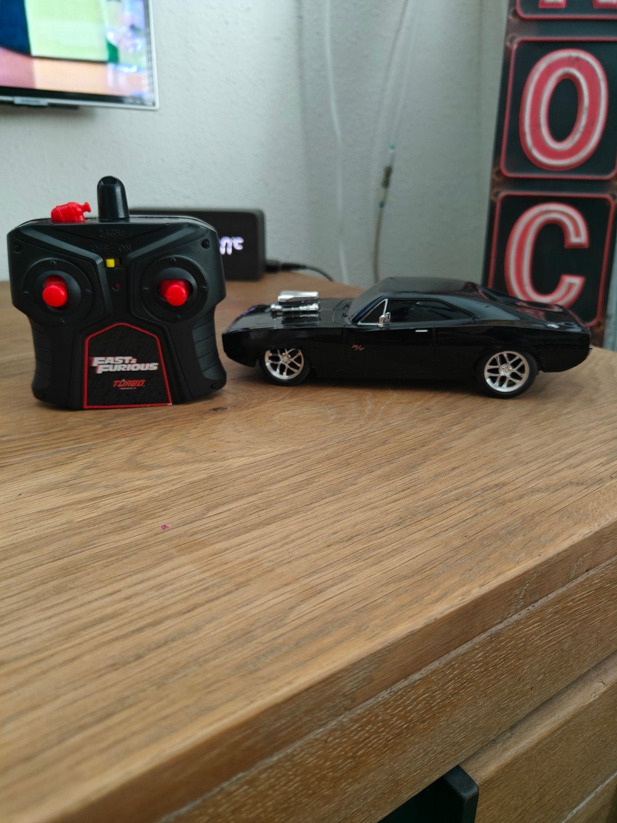 Officiële Fast& Furious afstand bestuurbare Dodge Charger, Ophalen of Verzenden, Gebruikt, Auto, Jada