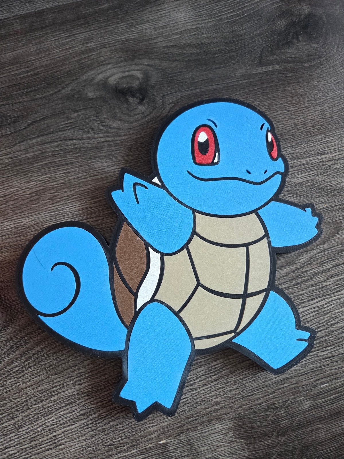 Squirtle Pokémon Decoratie voor Kinder- of Gamekamer, Ophalen of Verzenden, Nieuw