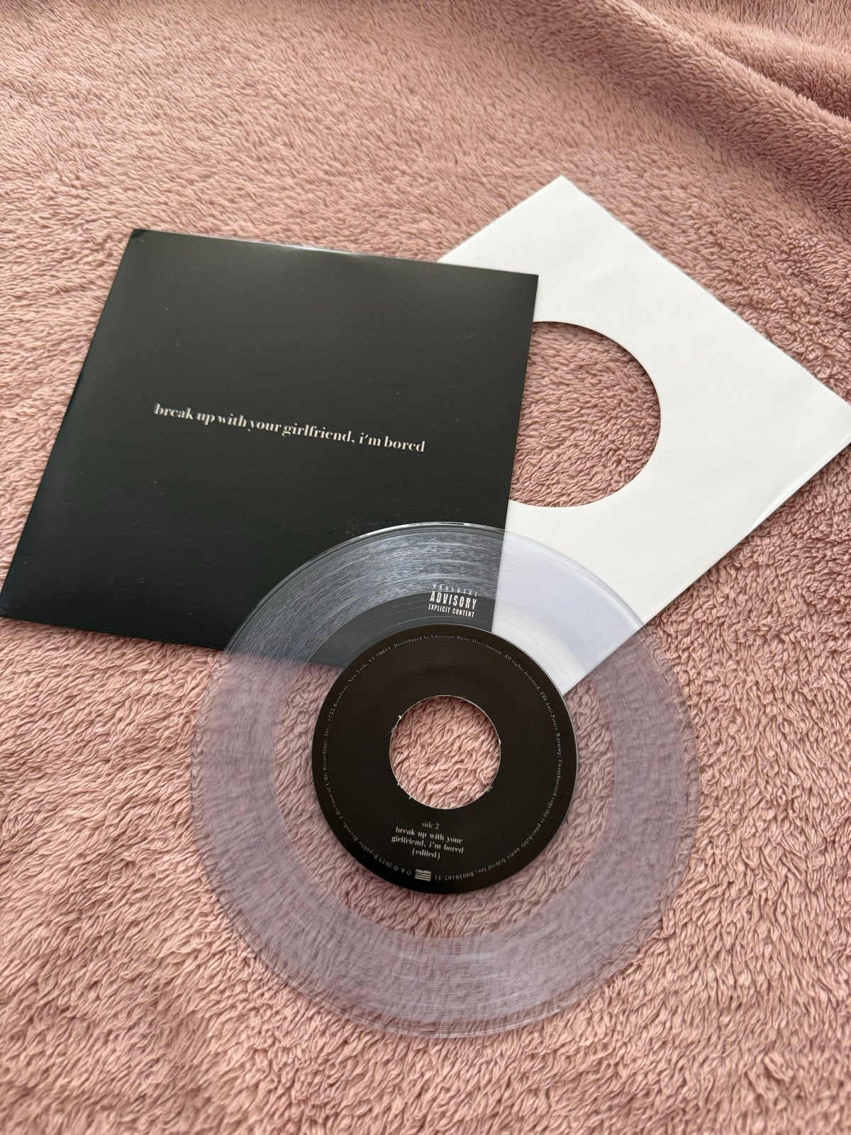 Ariana Grande - Break Up With Your Girlfriend (7 inch), Cd's en Dvd's, 7 inch, Ophalen of Verzenden, Zo goed als nieuw, Pop