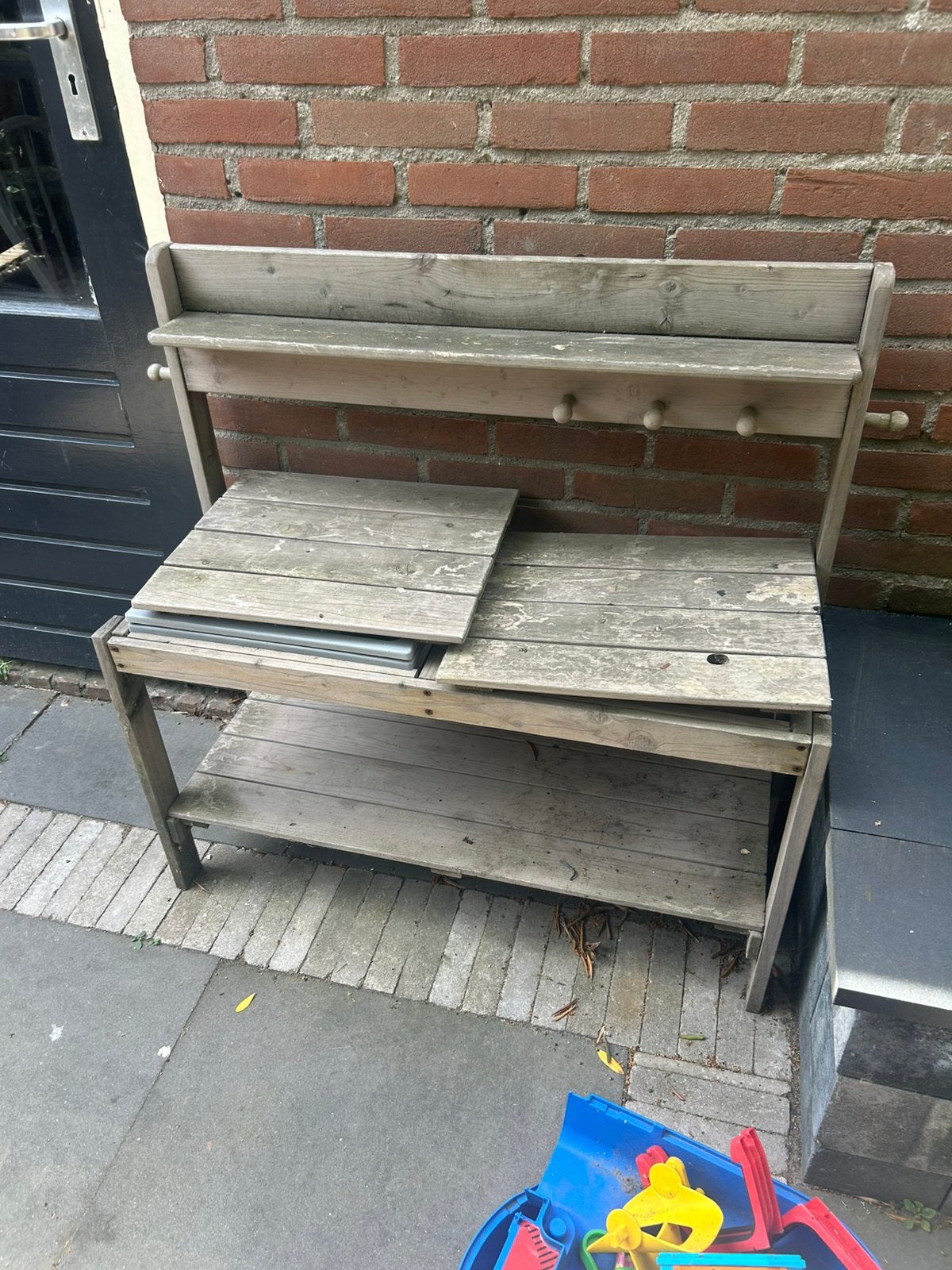 Buiten water/zand tafel, Ophalen, Gebruikt