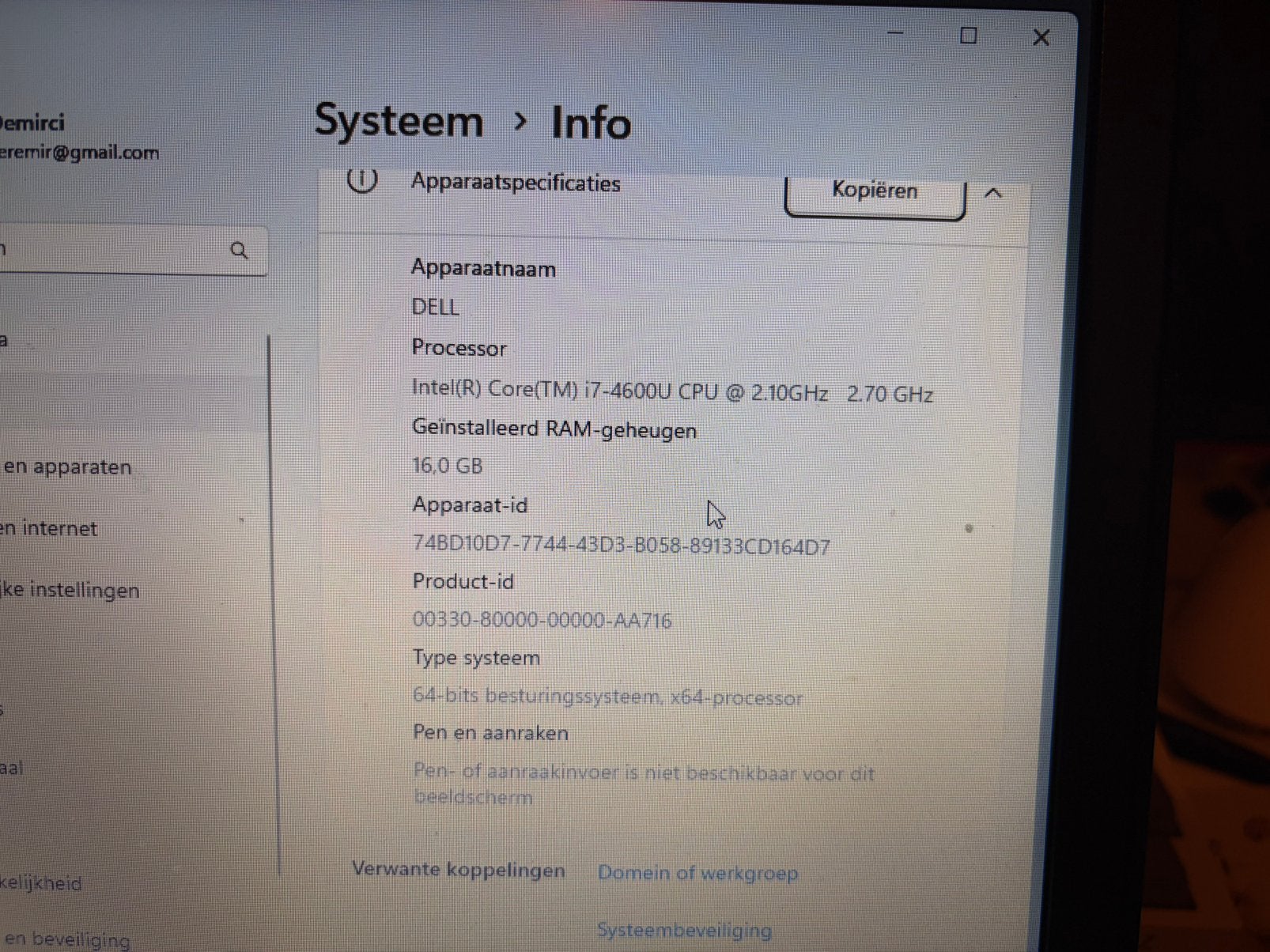 Dell Laptop/Game kan ook!, Computers en Software, Ophalen, Met videokaart, 2 tot 3 Ghz, Qwerty