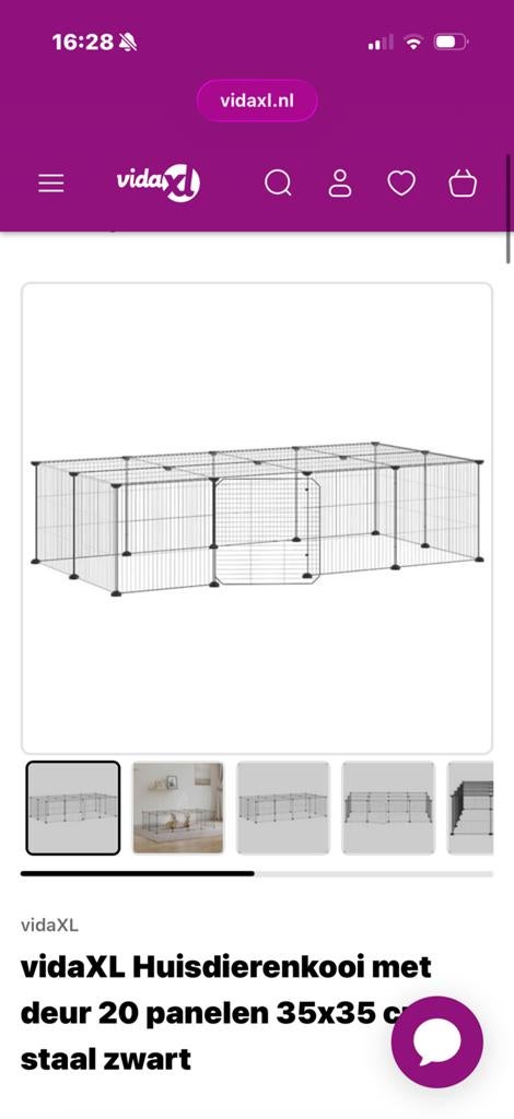 Vida xl kattenren, Dieren en Toebehoren, Ophalen of Verzenden