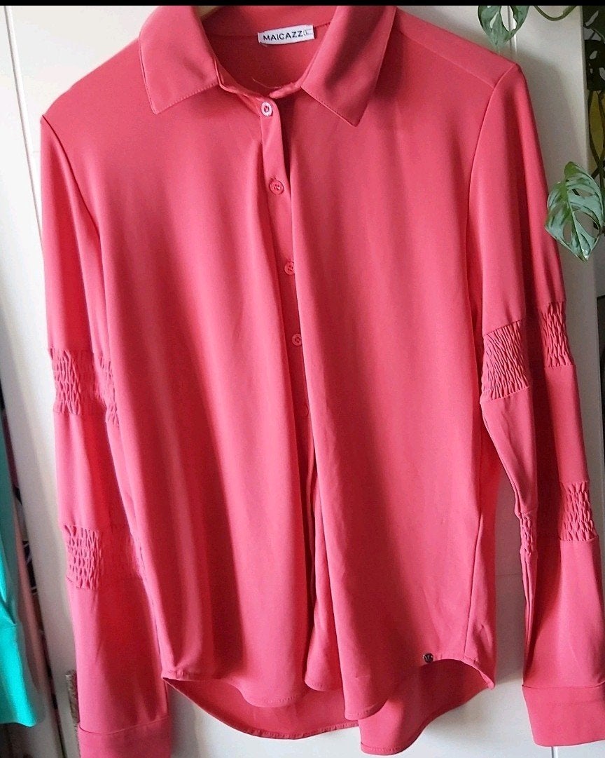 Roze blouse van Maicazz maat l 40, Maat 38/40 (M), Ophalen of Verzenden, Roze, Maicazz