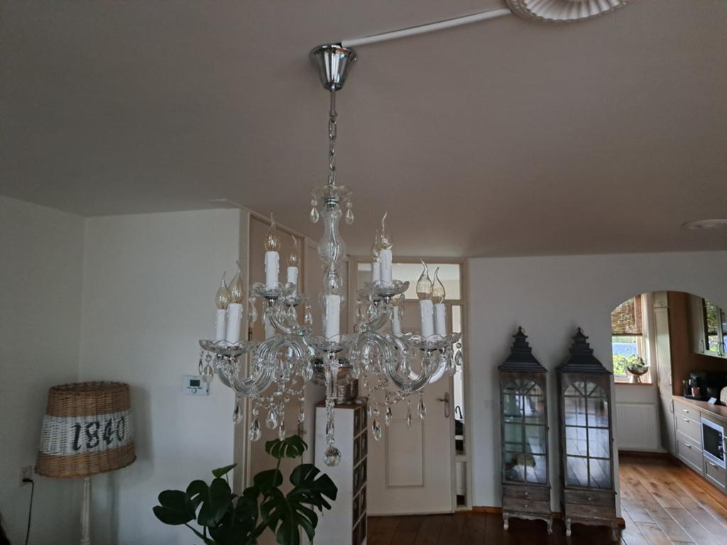 Kroonluchter, Huis en Inrichting, Ophalen, Minder dan 50 cm