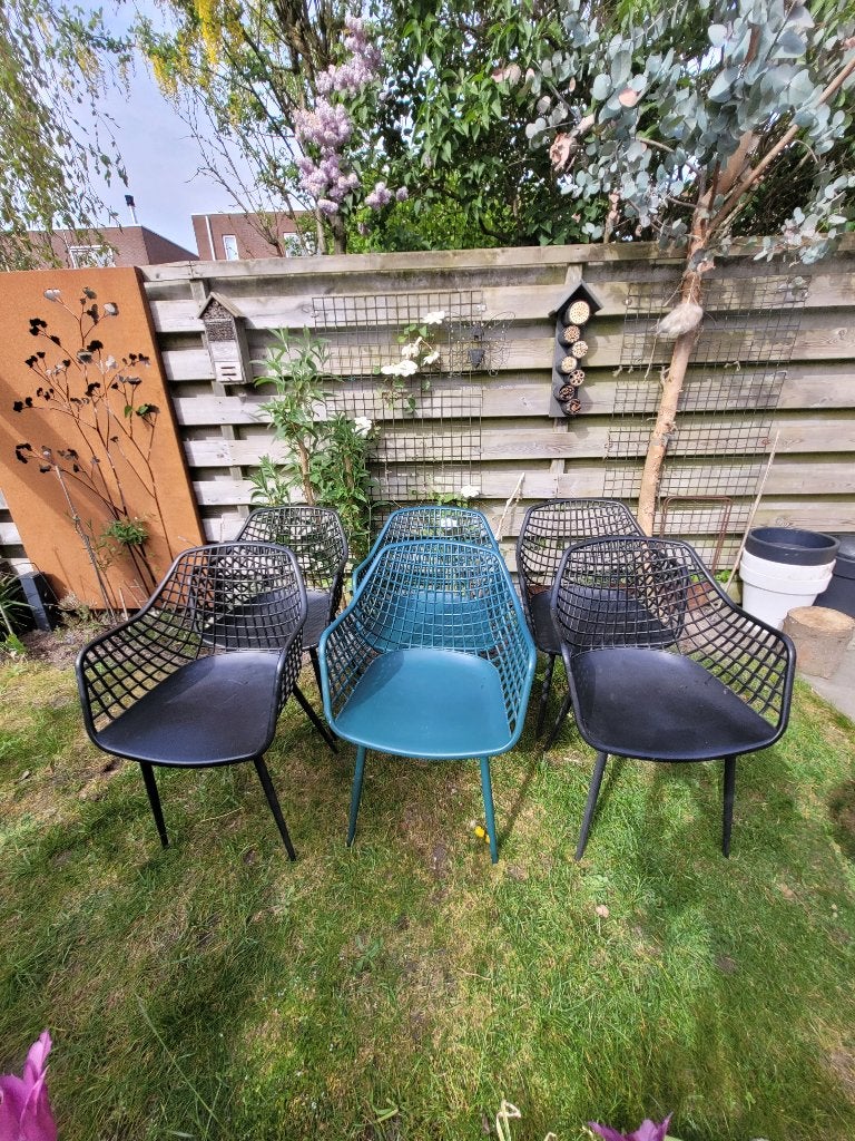 Tuinstoelen, Ophalen, Gebruikt, Kunststof