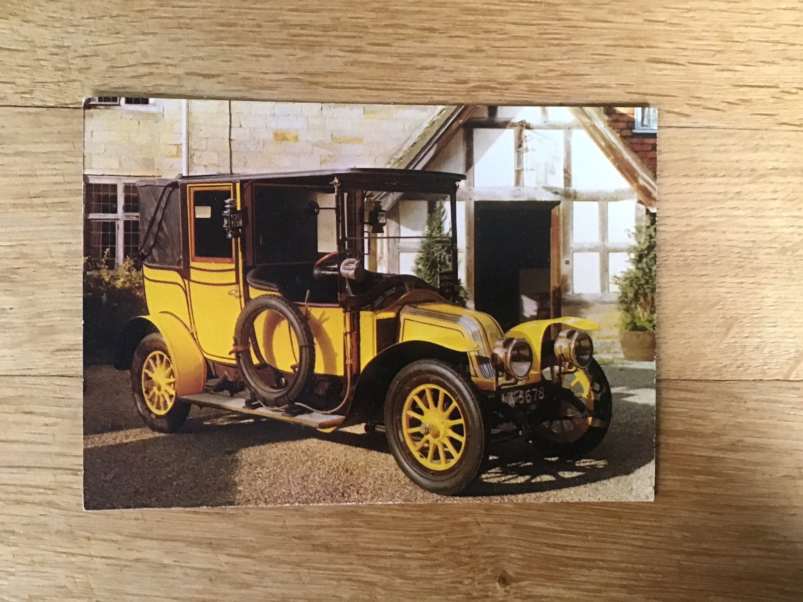 Klassieke Renault 1911, ansichtkaart,ongelopen, Ophalen of Verzenden