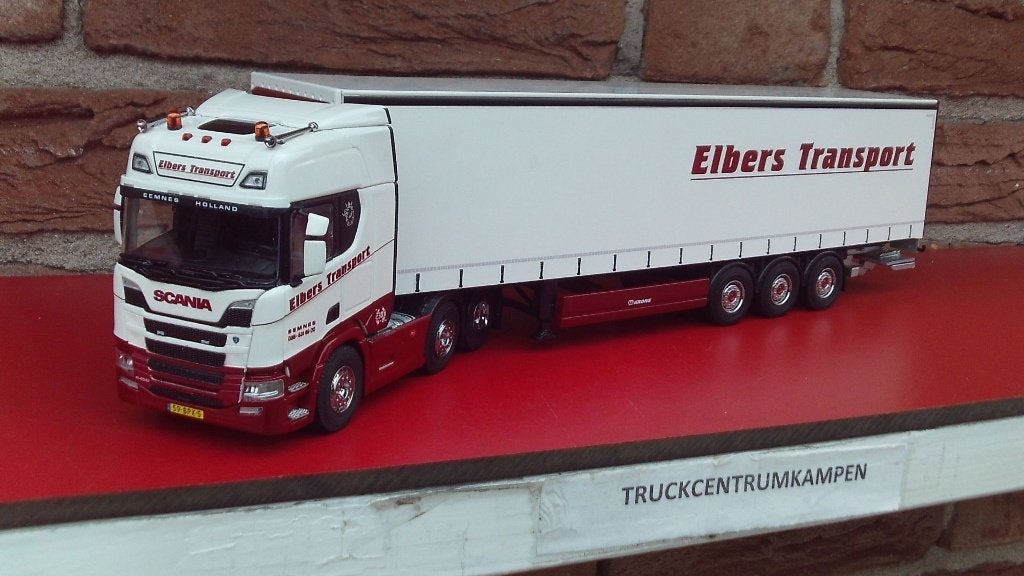 Cavallino  Scania  van  Elbers  Transport - Eemnes., Ophalen of Verzenden, Nieuw, Bus of Vrachtwagen, Overige merken