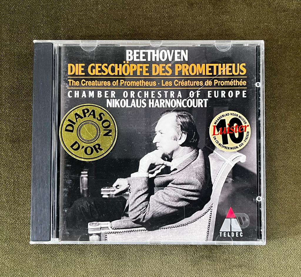 Beethoven: Die Geschöpfe des Prometheus - Harnoncourt, Ophalen of Verzenden, Classicisme, Zo goed als nieuw, Orkest of Ballet