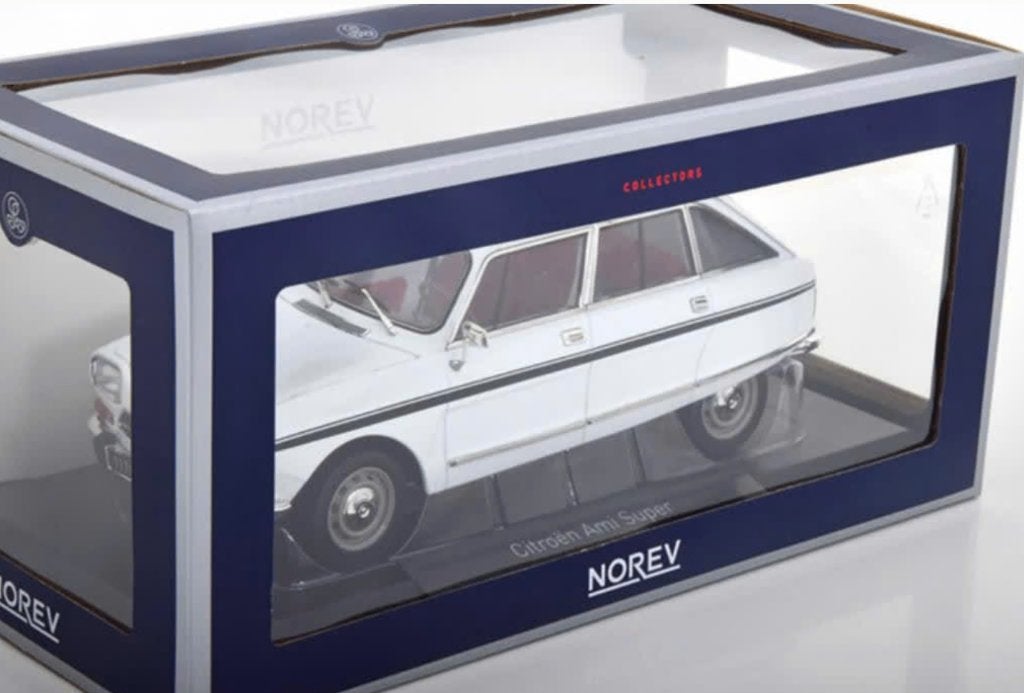 Citroen Ami Super 1974 Meije Wit schaal 1/18 NOREV 181679, Hobby en Vrije tijd, Modelauto's | 1:18, Verzenden, Nieuw, Auto, Norev