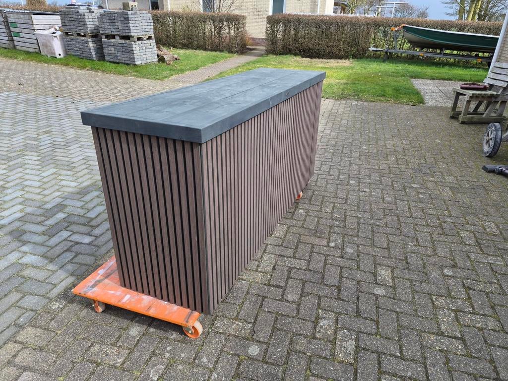 Toonbank bar balie steigerhout i.c.m. akoestische panelen, Huis en Inrichting, Barren, Nieuw, Ophalen of Verzenden