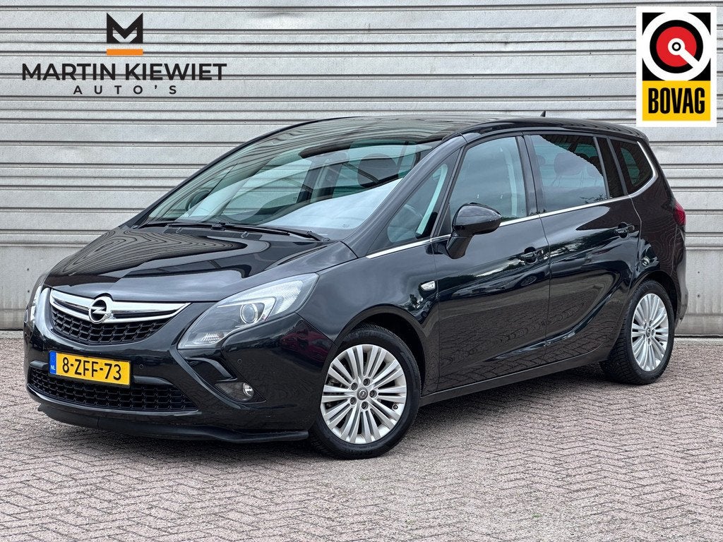 Opel Zafira Tourer 1.4 Business+ 7p|Trekhaak|Camera|Climate|, Auto's, Opel, Stof, Gebruikt, 4 cilinders, 7 stoelen