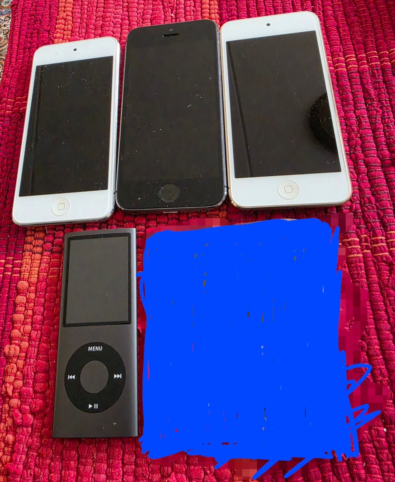 iPod  voor onderdelen - batterij defect. Vergrendeling., Ophalen of Verzenden, Niet werkend, Nano