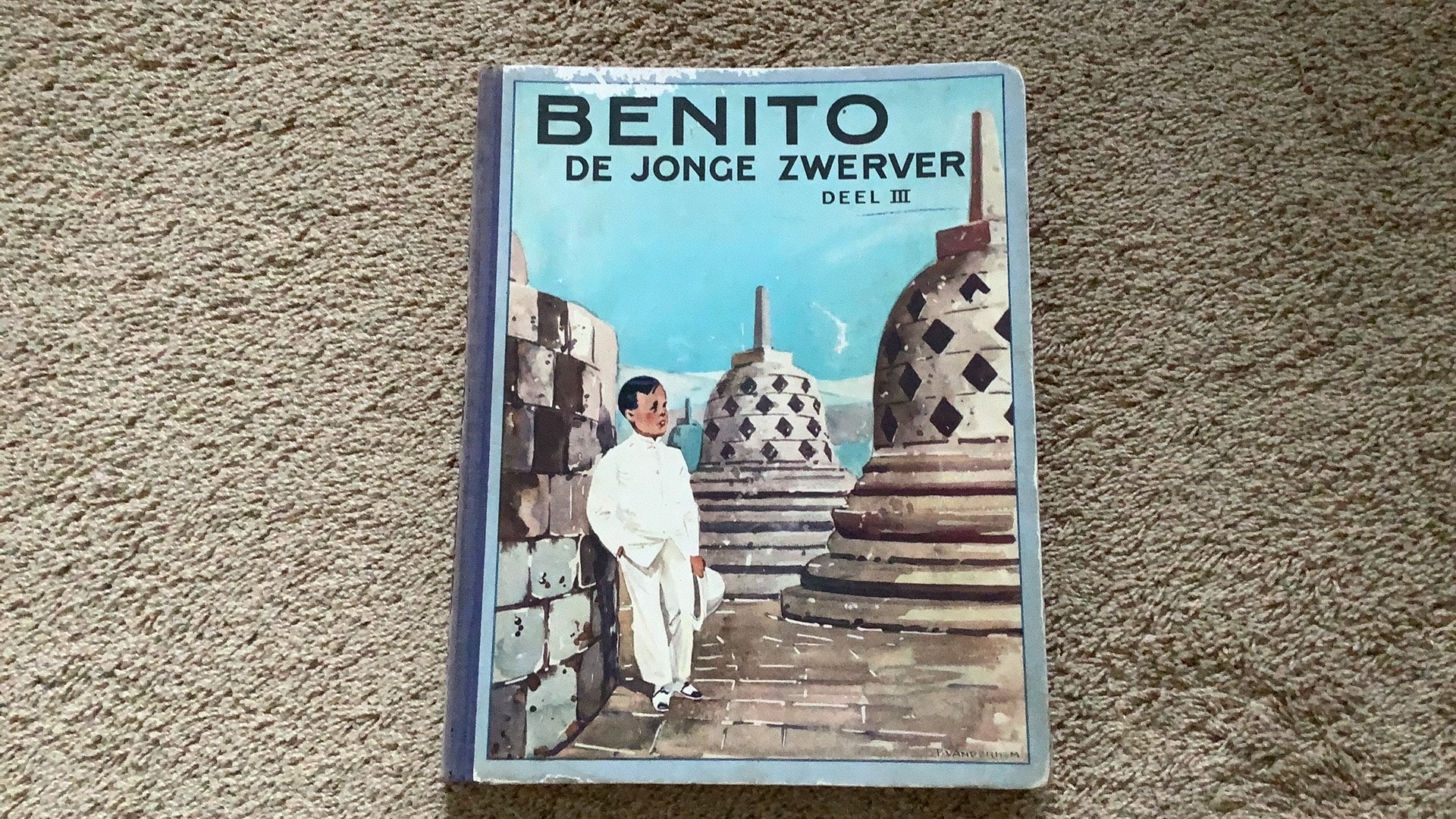 Benito de jonge zwerver, deel 3, met de eerste 6 plaatjes., Ophalen of Verzenden, Gelezen, Plaatjesalbum